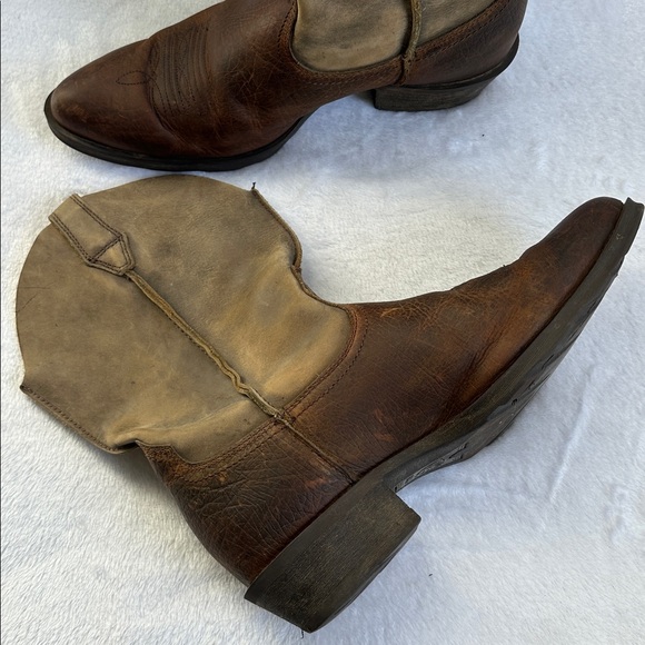 Ariat Brown and Tan Men's Boots - Picture 4 of 9
